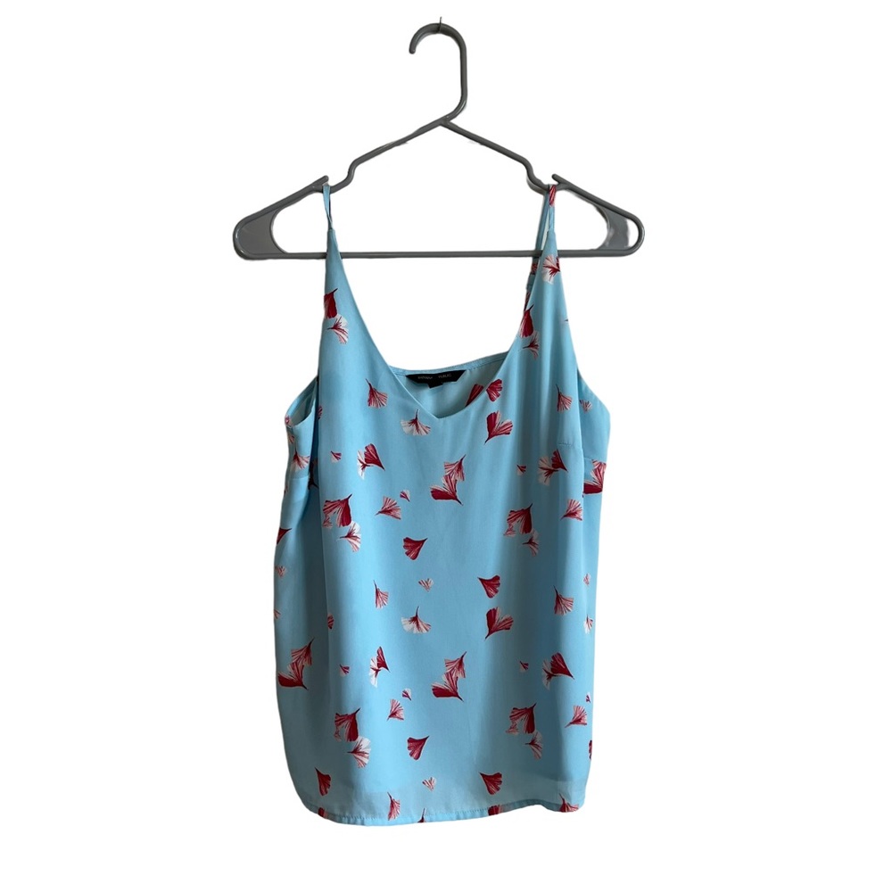 Banana Republic Flowy Tank Top Blouse Floral Women’s Size S Casual Loose Fit